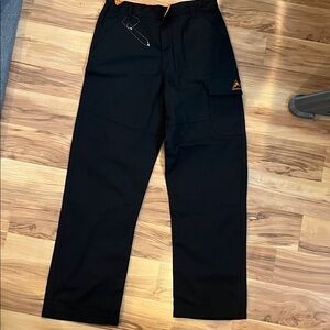 Crane Black Cargo Pants